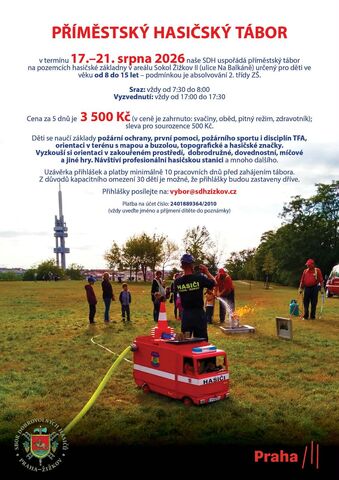 Letní příměstský tábor 2026